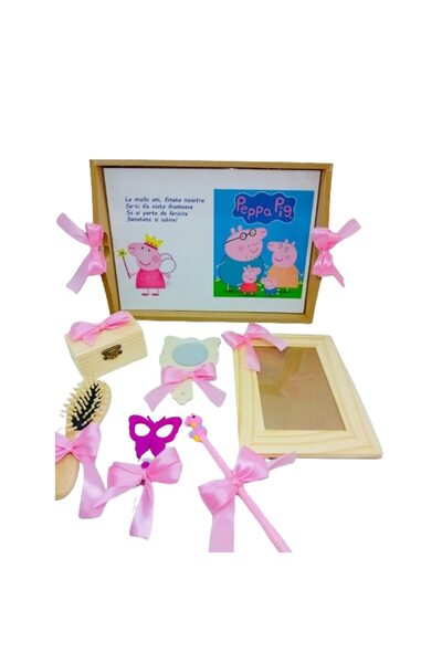 OEM Peppa Pig Set pentru prima tunsătură/tort