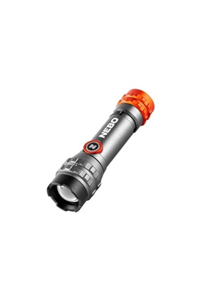 NEBO Lanterna profesională, LED COB, 450 lumeni, aluminiu anodizat, baterie r...