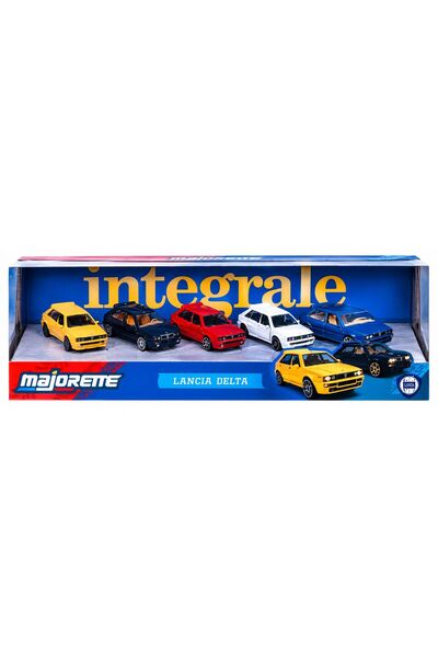 Majorette Σετ 5 Metallic Masinute Launch Delta Scale 1:64