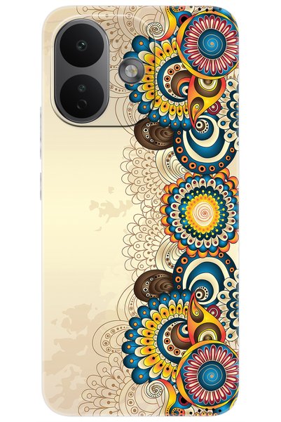 Ceppare Xiaomi Redmi Note 17 PRO 5G Uyumlu Kılıf Desenli Silikon Dekoratif Çi...