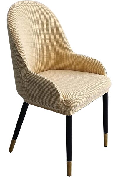 GENERAL Modern Curved Special-shaped Chair Cover,for Kitchen Dining Room Mode...