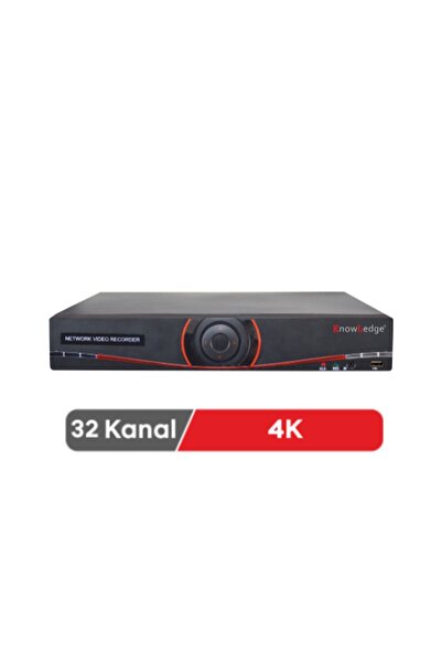 KL IVR4K32-2LAS SC 32 Kanal 4K 5MP IP Kamera Kayıt Cihazı H.265 NVR 2 HDD Alarm Girişli