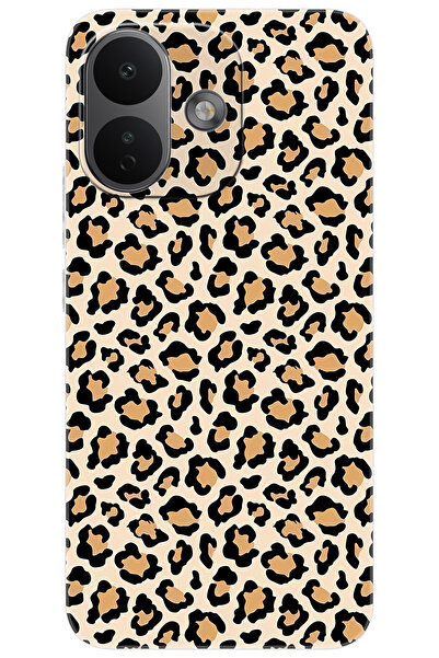 Ceppare Xiaomi Redmi Note 17 PRO 5G Uyumlu Kılıf Desen Baskılı Silikon Leopar...