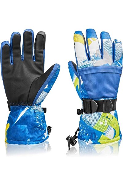 EXCEFORE Ski Gloves, Cycling Gloves, Winter Warmest Waterproof and Breathable...