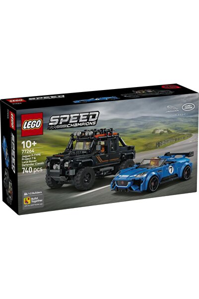LEGO Speed Champions Jaguar Project 7 & Land Rover Defender (77264)