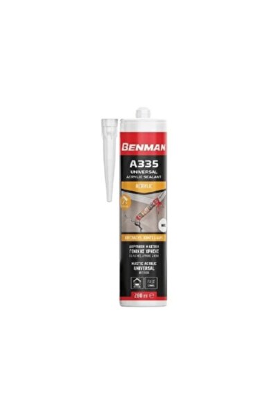 BENMAN Silicon acrilic profesional, universal, 280ml, ALB, A335