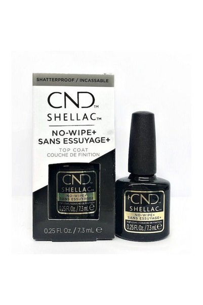 CND Σελάκ Νο-γουάιπ+ Τοπ Τοουντ, 7,3ml