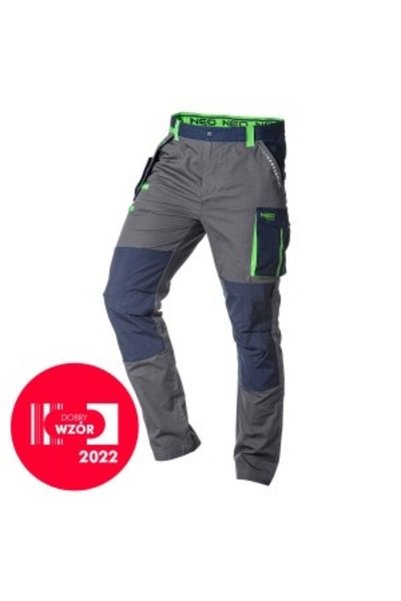 NEO Tools Pantaloni de lucru PREMIUM, 100% bumbac, Ripstop, mărimea M