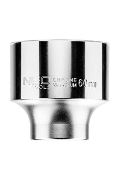 NEO Tools Cheie tubulară hexagonală / tubulară cu 6 puncte, 3/4 ", 60 mm