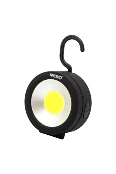NEBO Lanternă de camping premium, LED COB, 220 lumeni, ABS, alimentată cu bat...