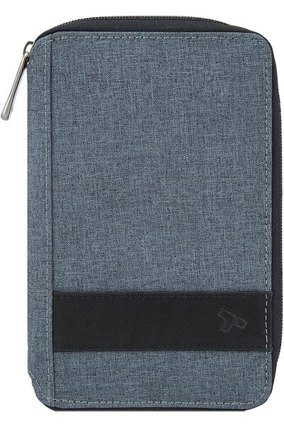 Travelon RFID Blocking Multi-Passport Holder, Slate, One Size