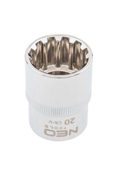 NEO Tools Cheie tubulară 12 puncte 1/2 ", 20 mm