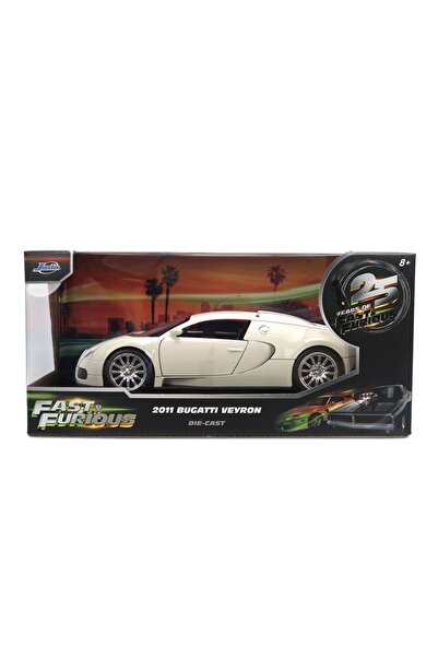 Jada Toys Jada Fast and Furious Masinuta Metalica Bugatti Veyron 2011 scara 1...