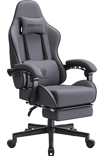 Topscaune DOWINX 6658 - Scaun Gaming Ergonomic, Masaj in perna lombara, Șezut...