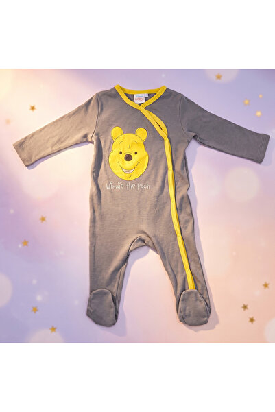 Winnie The Pooh Salopetă Disney pentru bebeluși – 100% bumbac