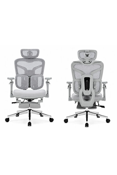 Topscaune DeluxStar T9 FOAM Premium – Scaun ergonomic, Cotiere 6D, Suport Lom...