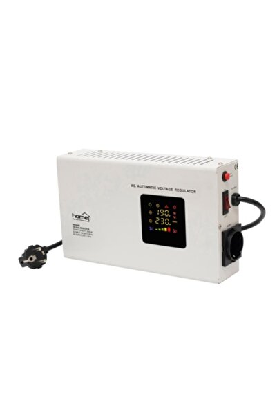 Home Stabilizator automat de tensiune cu releu, 2000VA, 140-260V, protecție e...