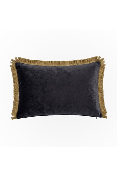 Lidoma Home "Vellora" Plain Tasseled Throw Pillow Cover - 30X50