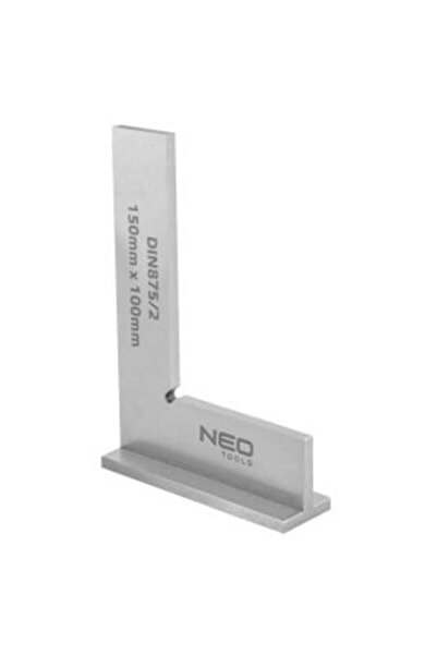 NEO Tools Echer de precizie cu bază, DIN875/2, 150x100 mm