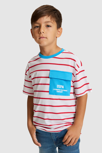 U.S. Polo Assn. Boy's Red T-Shirt 50327041-Vr171