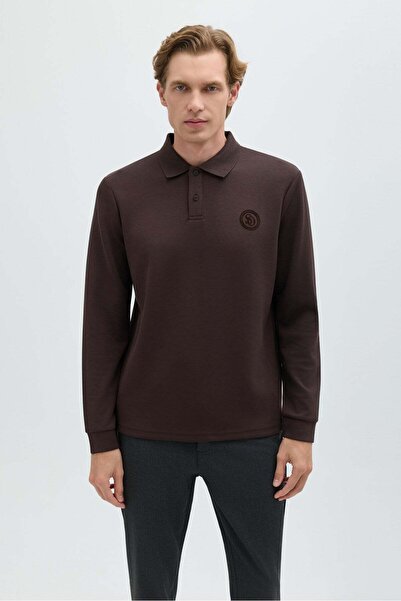 Sabri Özel Kahve POLO YAKA SWEAT