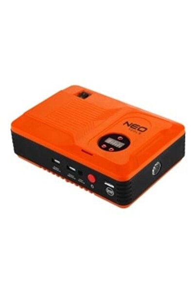 NEO Tools Demaror auto (baterie de 14Ah, compresor de 3.5 BAR, lanternă elect...