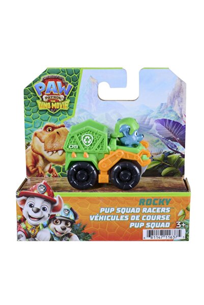 PAW PATROL Пес Патрул - Филмът за динозаври - Возило за кученца от състезател...