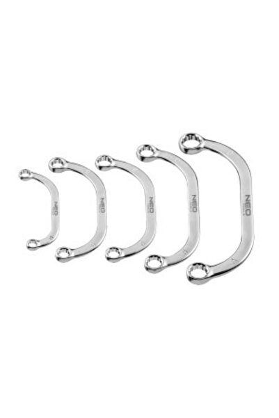 NEO Tools Chei inelare semilună 9-22 mm, set 5 bucăți