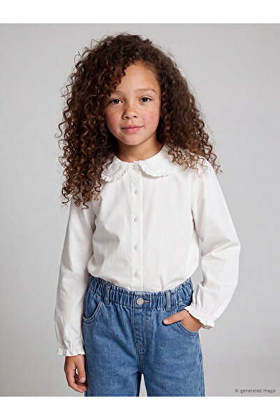 LC Waikiki Esvab • Modern & Distinctive Ruffled Girls' Shirt