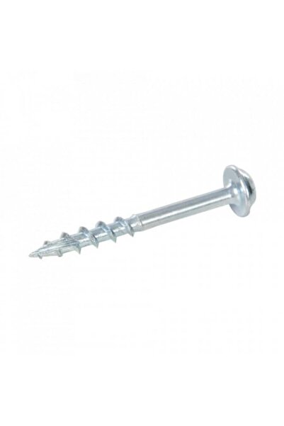TRITON Set de 500 șuruburi profesionale galvanizate pentru lemn, 38mm, cap pă...
