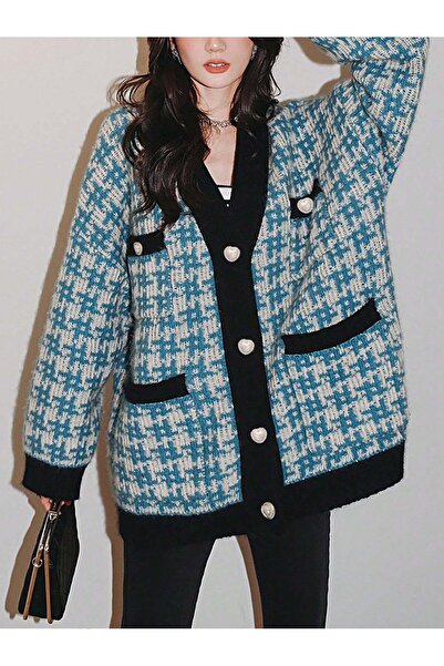 Sheya Cardigan, blue