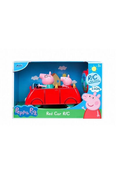Jada Toys Jada Peppa Pig Masinuta RC cu Telecomanda Rosie cu Figurine