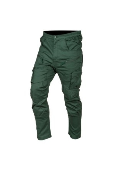 NEO Tools Pantaloni de lucru outdoor, tip jogger, culoare verde, mărimea L
