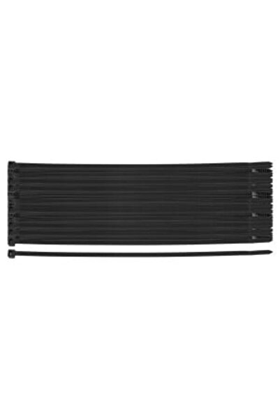 NEO Tools Coliere de cablu din plastic EXTREME 4.8 × 200 mm, negre, 100 bucăți.