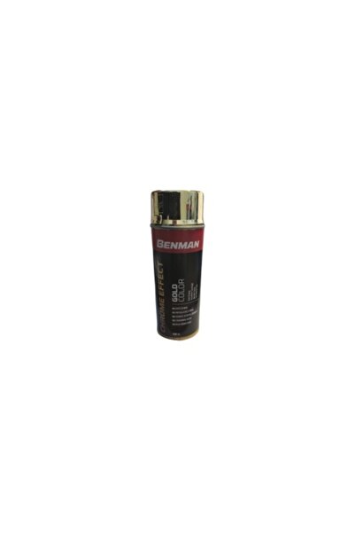 BENMAN Vopsea spray acrilică profesională, auriu crom, 400ml,