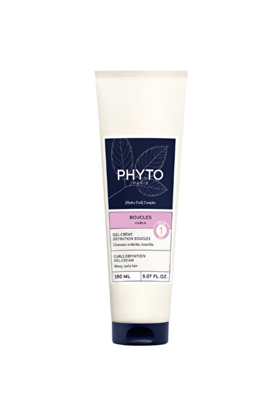 Phyto Boucles Curls Τζελ-Κρέμα Ορισμού για Κατάδυση Μπούκλων Ημέρα 1 150ML