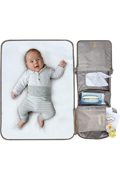 The Moon Brand MOON Portable Diaper Changing Station -Waterproof Foldable Bab...