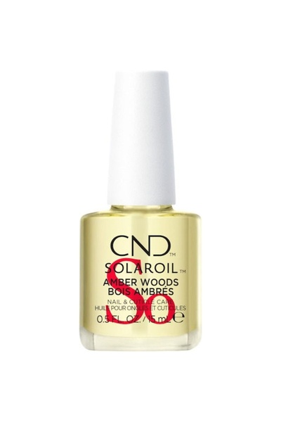 CND SolarOil Κεχριμπαρένια Ξύλα 0.5oz 15ml