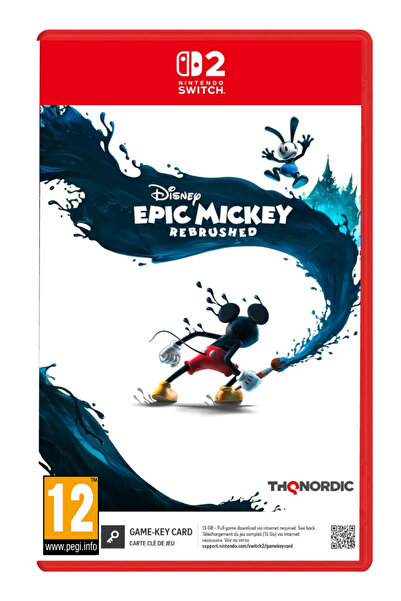 THQ Nordic Disney Epic Mickey Ανανεωμένο (Κάρτα Κλειδί Παιχνιδιού) - Nintendo...