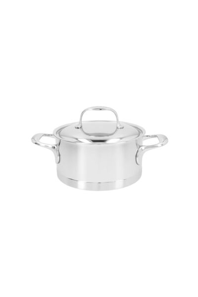 Demeyere Saucepan with lid, 18 cm / 2.2 l, Atlantis range, stainless steel -