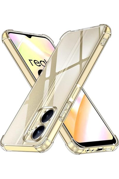 GENERAL متوافق مع غطاء هاتف Realme C33 مقاس 6.5 بوصة، غطاء ناعم من مادة TPU، ...