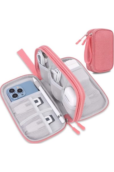 Lacdo Electronic Organizer, Travel Cable Organizer Bag Pouch Tech Electronic ...