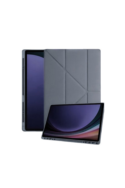 Mars Kalemlikli Tablet Kılıfı Apple iPad Air 11 2023/2024/Air 4/5 Koyu Gri