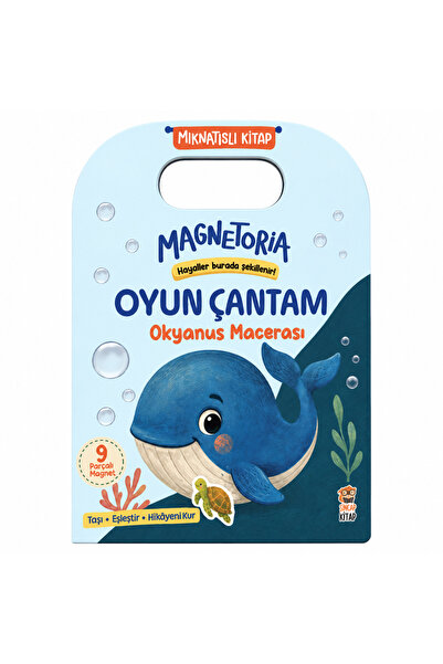 Magnetoria Oyun Çantam Okyanus Macerası | 9 Magnetli Eğitici Oyun, Dil ve Dikkat Gelişimi 3-6 Yaş