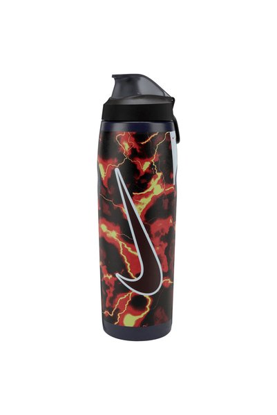 Nike Refuel Bottle Locking Lid 32 Oz Unisex Siyah Antrenman Suluk N.101.3414....