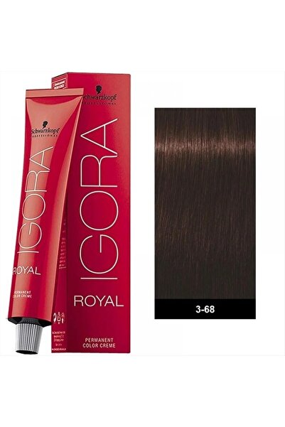 Schwarzkopf IGORA ROYAL 3-68 Καστανό Σκούρο Σοκολατί 60 ml