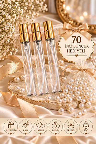 10 ml Gold Bos Kalem Parfüm Şişesi Cam Tüp Vidalı Kolay (20ADET)kolonya Şişesi, Boş Fisfıs Sprey Şişe Genel Bakım Sprey