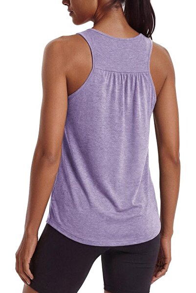 GENERAL PINSPARK Workout Tank Tops Woman Yoga Shirt Racerback Loose Athletic ...
