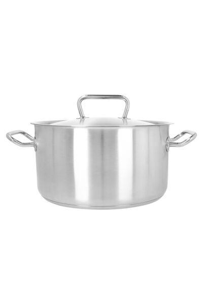 Demeyere Saucepan with lid, stainless steel, 28 cm/8.5 L, "Classic Pro 3" -