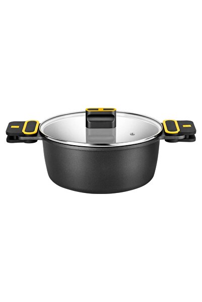 Bra Casserole dish with lid, aluminum, 32cm/8.3L, "Daily Pro" -